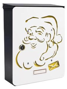 MIA box Santa Claus Y - poštovní schránka s výměnným krytem a jmenovkou, Santa Claus