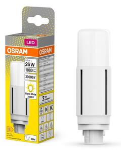 LED žárovka G24d 9.5 W DELUXE, teplá bílá