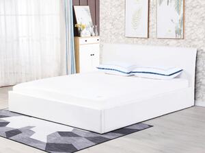 Manželská postel 180 cm Kralla (bílá) (s roštem). 1016018