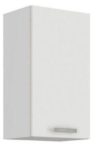 Horní kuchyňská skříňka Latte 40G-72, bílý lesk, šířka 40 cm