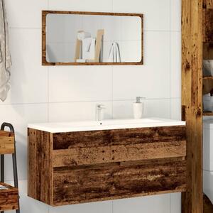 Skříňka pod umyvadlo old wood 100x38,5x45 cm kompozitní dřevo