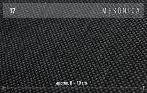 Tmavě šedá látková pohová pohovka MESONICA Musso I, pravá 248 cm