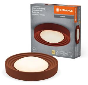 Hnědé stropní svítidlo 24.5W ORBIS 500mm, teplá bílá