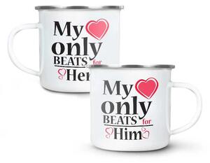 Sablio Plecháčky My heart only beats: 2ks 300ml