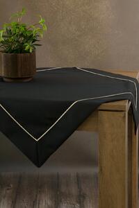 UBRUS DORITA 85X85 CM ČERNÝ