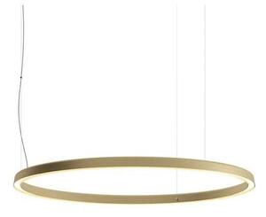 Luceplan - Compendium Circle LED Závěsné Světlo Ø110 Brass - Lampemesteren