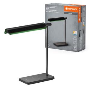 Černá stolní lampa s nabíjením 19W OFFICE ROOF, laditelná bílá