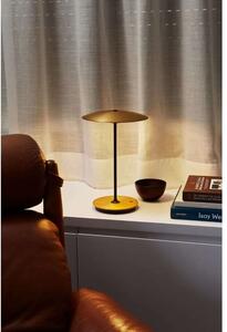 Marset - Ginger 20M Stolní Lampa Portable Brushed Brass-White - Lampemesteren