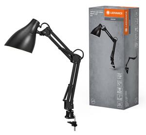 Černá stolní lampa E27 11W OFFICE LINE DESK PEAR CLIP