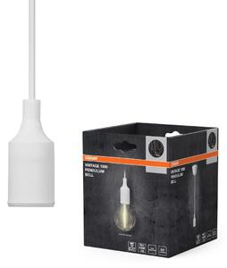 Bílé stropní svítidlo E27 max 15 W VINTAGE BELL OSRAM