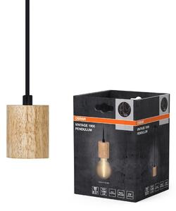 Dřevěné stropní svítidlo E27 max 15 W VINTAGE PENDULUM OSRAM