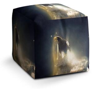 Sablio Taburet Cube Orel - 40x40x40 cm