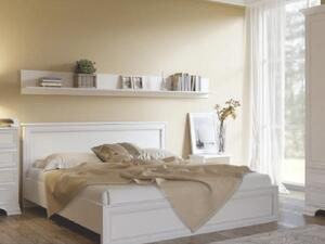 Manželská postel 160 cm Trumf (bílá) (s roštem). 1064120