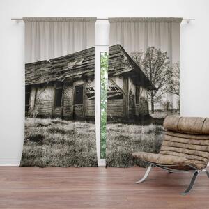 Sablio Závěs Starý dům: 2ks 140x250cm