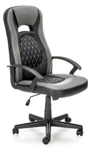 Halmar Kancelářská židle, křeslo CASTANO, šedá / černá