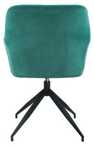 Otočná židle Viata (zelená + černá) . 1064129