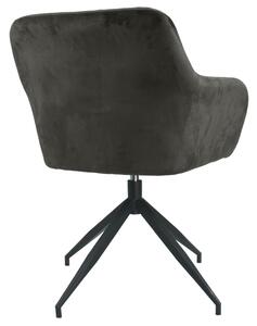 Otočná židle Viata (hnědá + černá) . 1064128