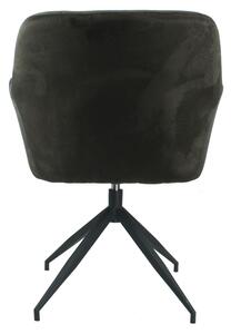 Otočná židle Viata (hnědá + černá) . 1064128