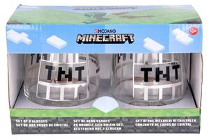 Sada sklenic Minecraft - TNT, 510 ml