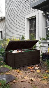 Úložný plastový box 630L hnědý Exteriér | Zahradní boxy