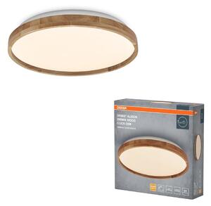 Dřevěné LED stropní svítidlo 295 mm ORBIS, teplá bílá OSRAM