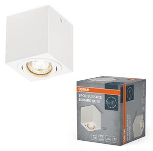 Bodové stropní svítidlo bíléU10 SPOT SURFACE SQUARE OSRAM