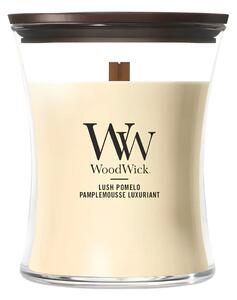 WoodWick Malá vonná svíčka WoodWick, Lush Pomelo