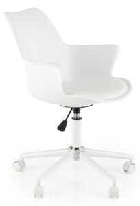 Halmar Kancelářská židle, křeslo GASLY, bílá