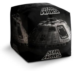 Sablio Taburet Cube Star Wars Vesmírná loď - 40x40x40 cm