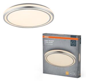 Stříbrné LED stropní svítidlo 485 mm ORBIS, teplá bílá OSRAM
