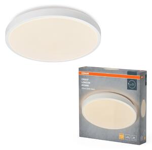 Bílé LED stropní svítidlo 24 W LONDON 400 mm, teplá bílá OSRAM