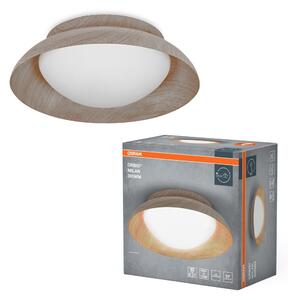 LED stropní svítidlo dřevěné E27 ORBIS MILAN 305mm OSRAM