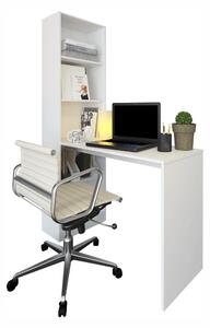 Víceúčelový PC stolek Jazmina (bílá). Vlastní profesionální přeprava až k Vám domů 1016196