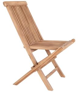 Nordic Living Přírodní dřevěná zahradní židle Kyron