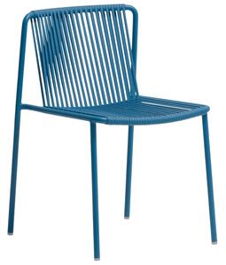 Pedrali Modrá kovová zahradní židle Tribeca 3660