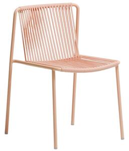 Pedrali Růžová kovová zahradní židle Tribeca 3660