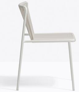 Pedrali Bílá kovová zahradní židle Tribeca 3660