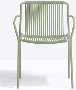 Pedrali Zelená kovová zahradní židle Tribeca 3665