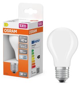 Matná LED žárovka E27 4 W STAR, studená bílá OSRAM