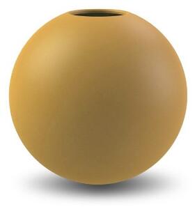 COOEE Design Váza Ball Ochre - 10 cm CED188
