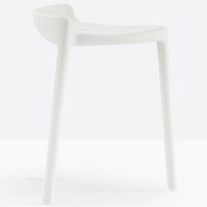 Pedrali Bílá plastová židlička Happy 491 50 cm