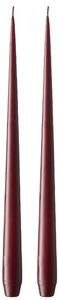 Ester&Erik Set svíček Taper - Deep Wine Výška: 22 cm