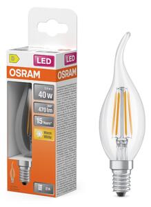 Atypická LED žárovka E14 4 W CLASSIC BA, teplá bílá OSRAM