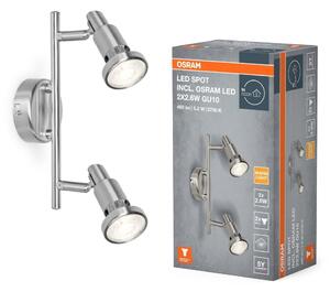 Designové LED stropní svítidlo LED SPOT 2x2.6W, teplá bílá OSRAM