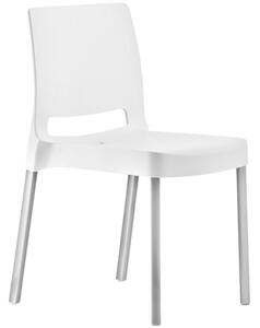 Pedrali Bílá plastová jídelní židle Joi 870
