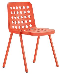 Pedrali Červená plastová jídelní židle Koi-Booki 370