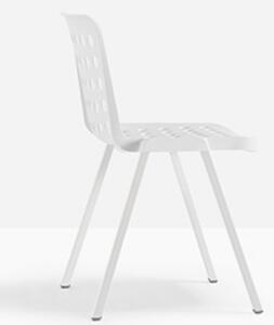Pedrali Bílá plastová jídelní židle Koi-Booki 370