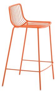 Pedrali Cihlová kovová barová židle Nolita 3657 65 cm