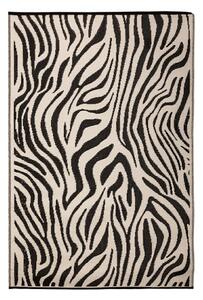 Koberec Zebra, 150x242,5 cm, bílá/černá