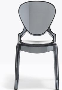 Pedrali Kouřová plastová jídelní židle Queen 650